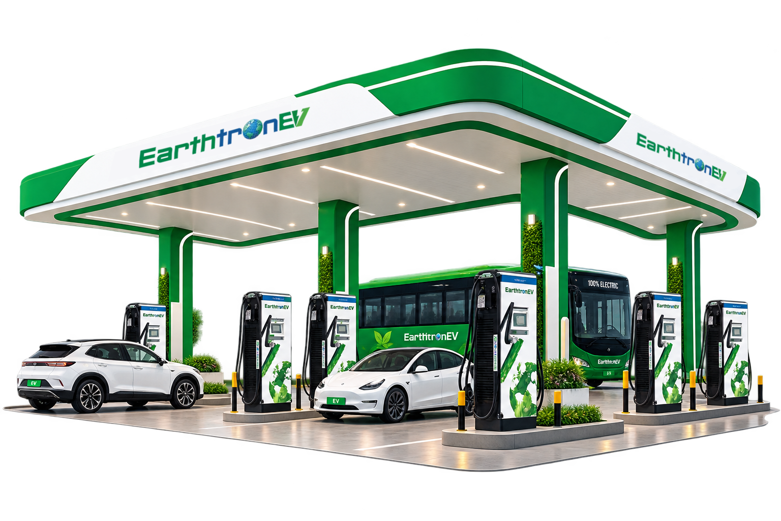EarthtronEV EV charging station